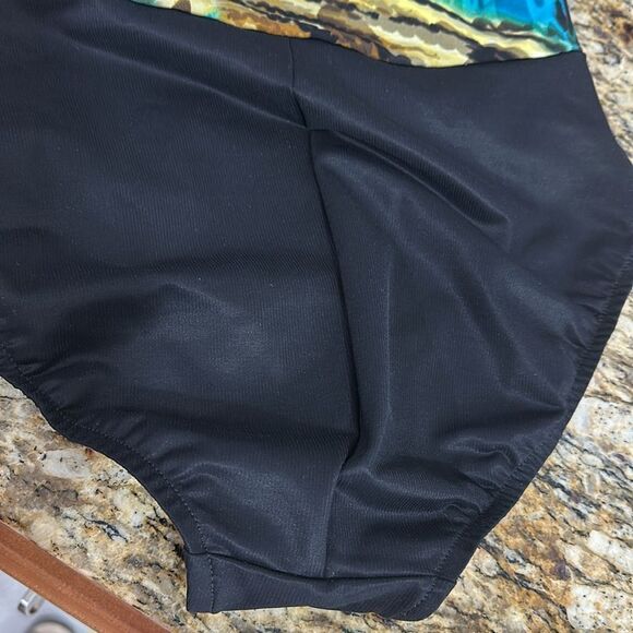 Magicsuit by Miraclesuit Jennifer Vixen One-Piece Swimsuit Size 10 - Picture 3 of 6